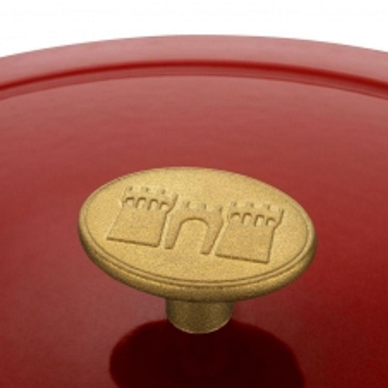 Ballarini Bellamonte Cocotte Oval Cast Iron Pan 29cm Red (Tax Included)