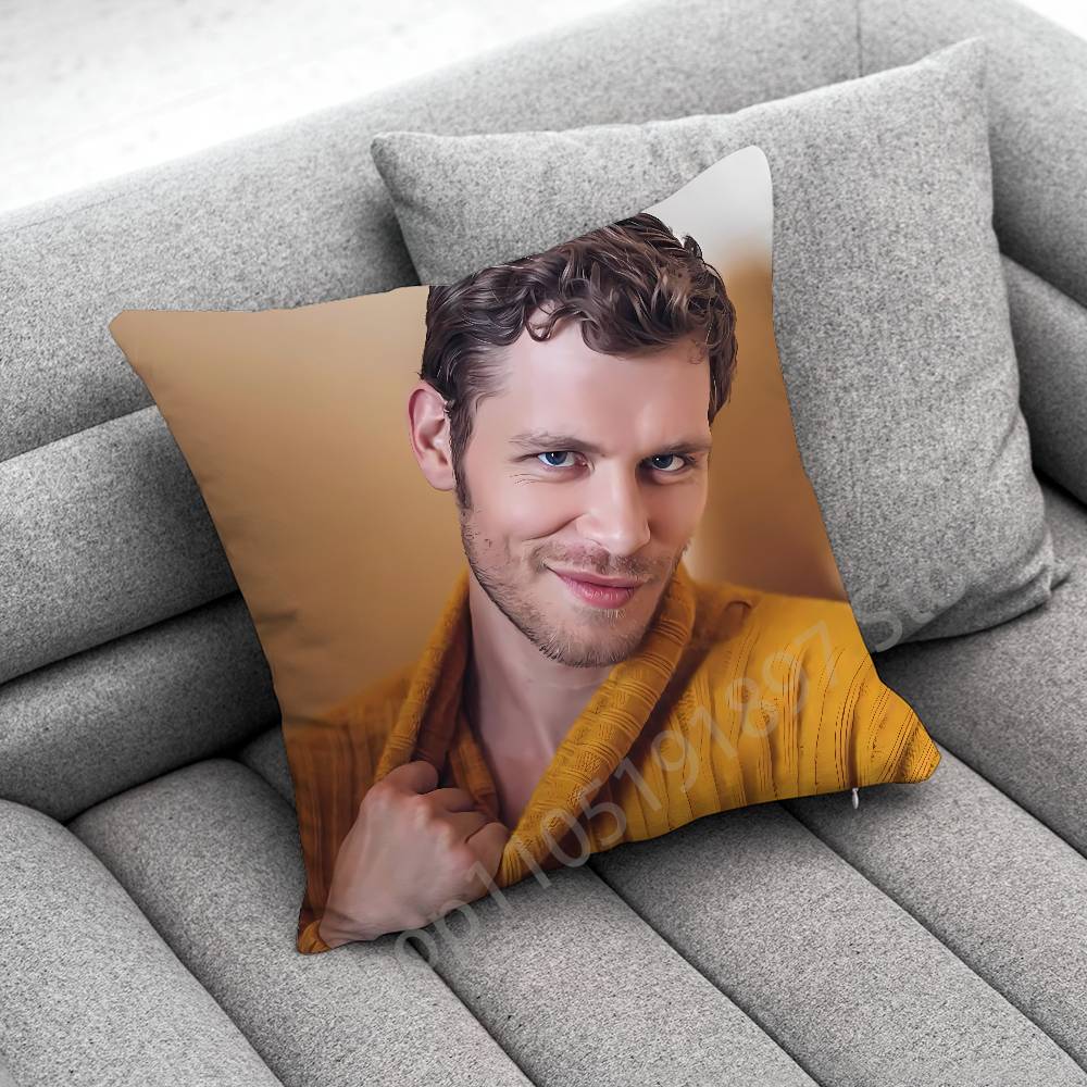 Throw Pillow Case For 55Cm 40Cm 45*45Cm 50Cm 30Cm Square Office Cushion J-Joseph Morgan K-Klaus Mikaelson Cover