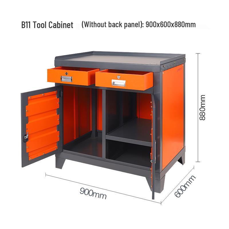 Industrial Heavy-Duty Workshop Tool Cabinet with Double Doors for Multi-Functional Tool Storage