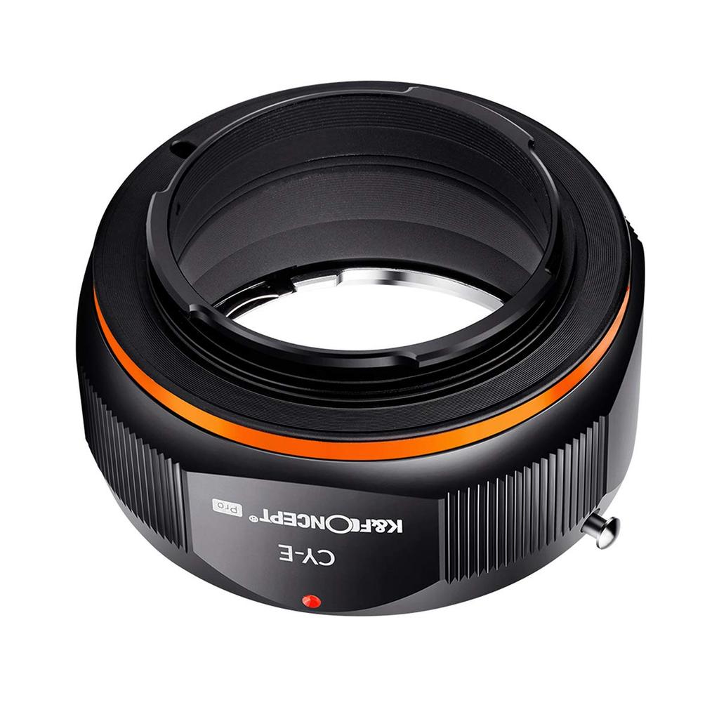 Адаптер для крепления объектива Concept P Series Contax для объектива Sony E mount K&F KF-CYE.P (Преобразование Яшики)