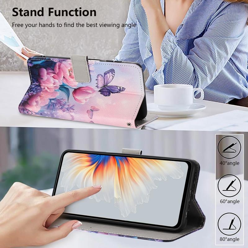 For Realme 14 Case 1 Realme14 5G RMX5075 Funda Painted Wallet Protection Phone Case for OPPO Realme 14 14T 5G RMX5078 Cover Etui