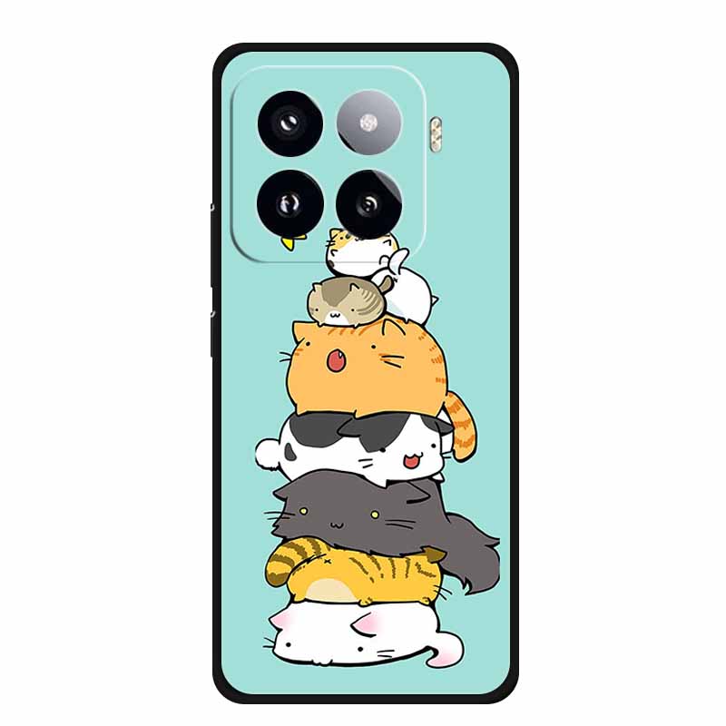 Для Xiaomi 15 Pro Чехол Роскошный Мягкий Силиконовый Задняя Крышка из ТПУ Чехлы для Телефона для Xiaomi 15 5G Защитный Новый Милый Красивый Бампер Coque