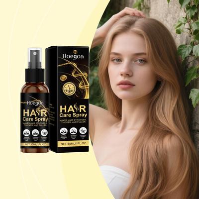 Нежный спрей для ухода за волосами, Питательный несмываемый спрей для мягких, гладких и естественно блестящих волос, Ежедневный увлажняющий мист для волос