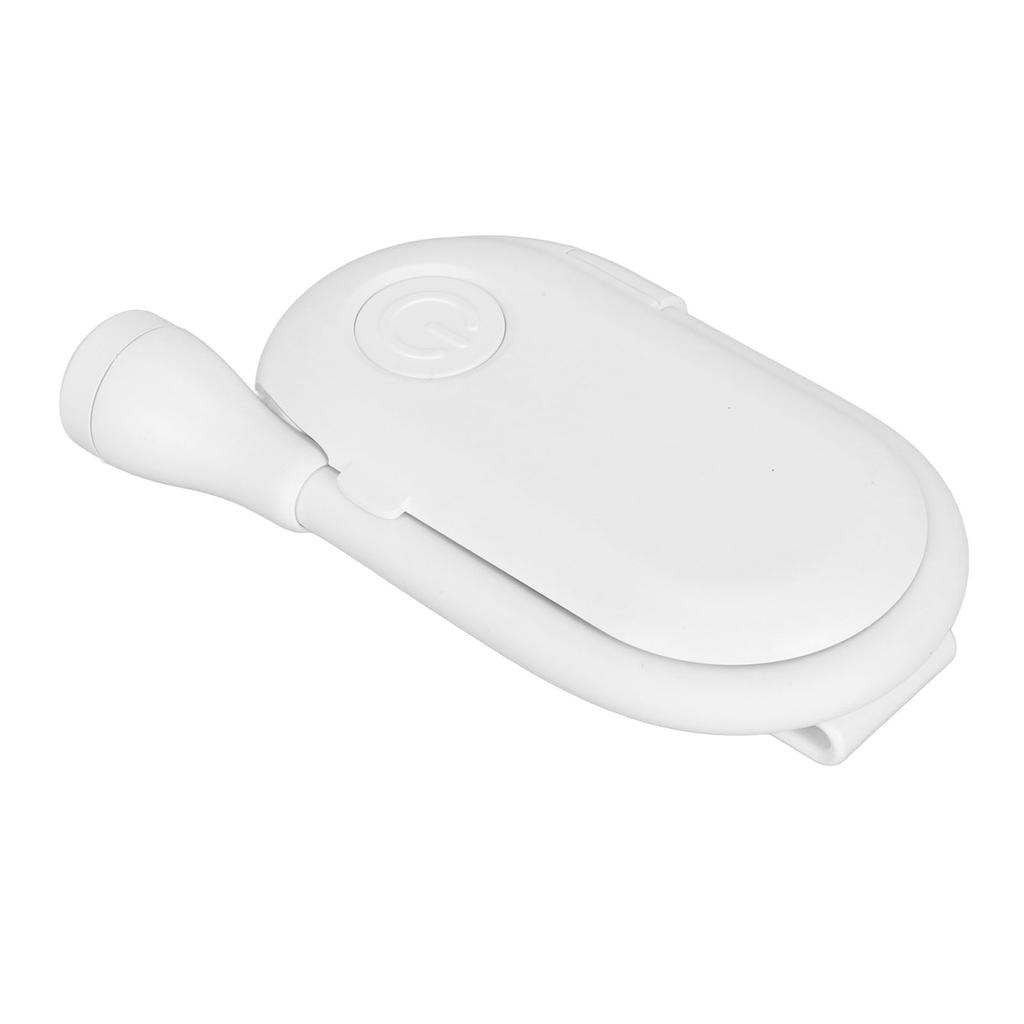 Мини-лампа Clip On с зарядкой от USB, 3 режима освещения, лампа для чтения с гибкой шеей на 360 градусов 