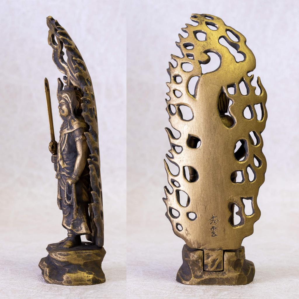 Статуя Будды Акала, золото, Макита Шуун, модель в год божества-хранителя зодиака, Такаока, медная посуда, 15,5 см (Античная отделка) Скульптор (Родился