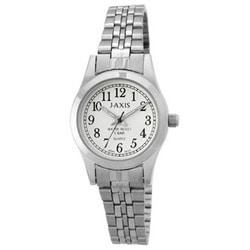 J-AXIS NAL Series Women's Quartz Wrist Watch - Brown / Silver NAL55-G NAL53-S NAL54-G Gift Casual Business Sports Student