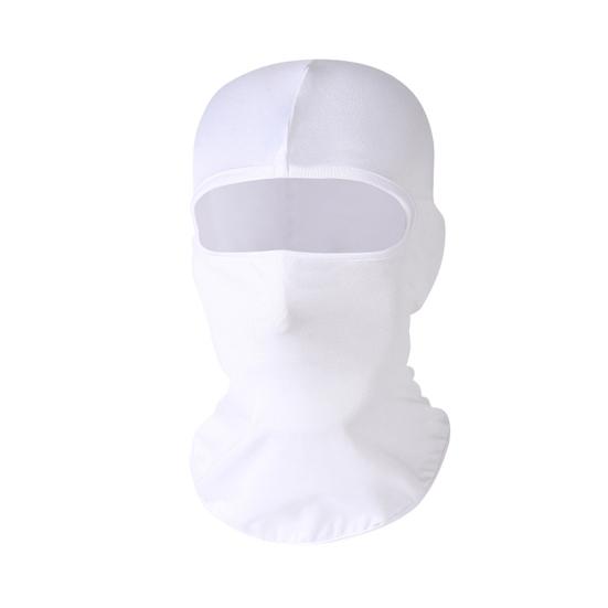 Сплошной цвет Балаклава Лыжная защита для лица Открытый Рыбалка Верховая езда Охлаждающая шея Гетры На всю голову Ветрозащитный солнцезащитный головной убор