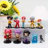 10Pcs/set  Kpop Devil Hunter Star Girl Group Saja Boys Idol Rumi Mira zoi Action Figure Q version Model Toy PVC Statue Gifts