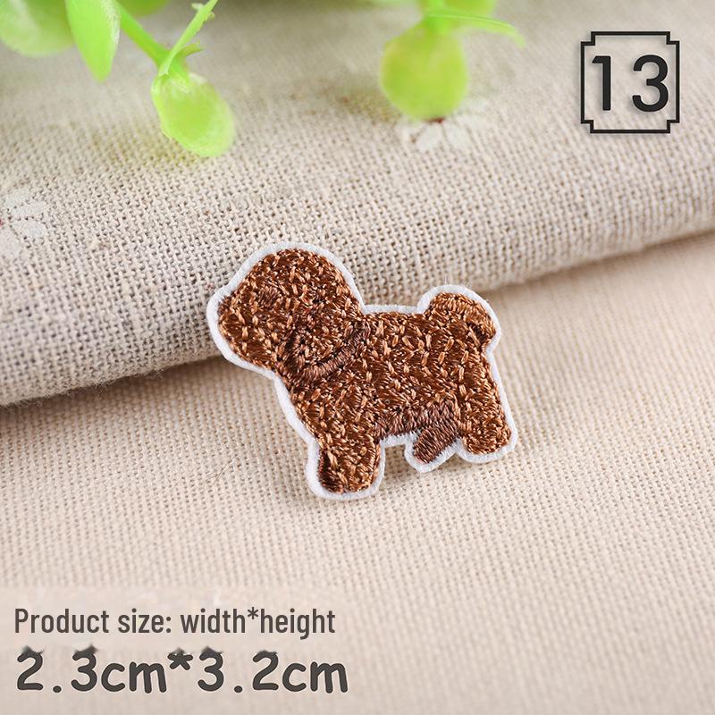 Очаровательная нашивка с изображением маленького животного для детской одежды