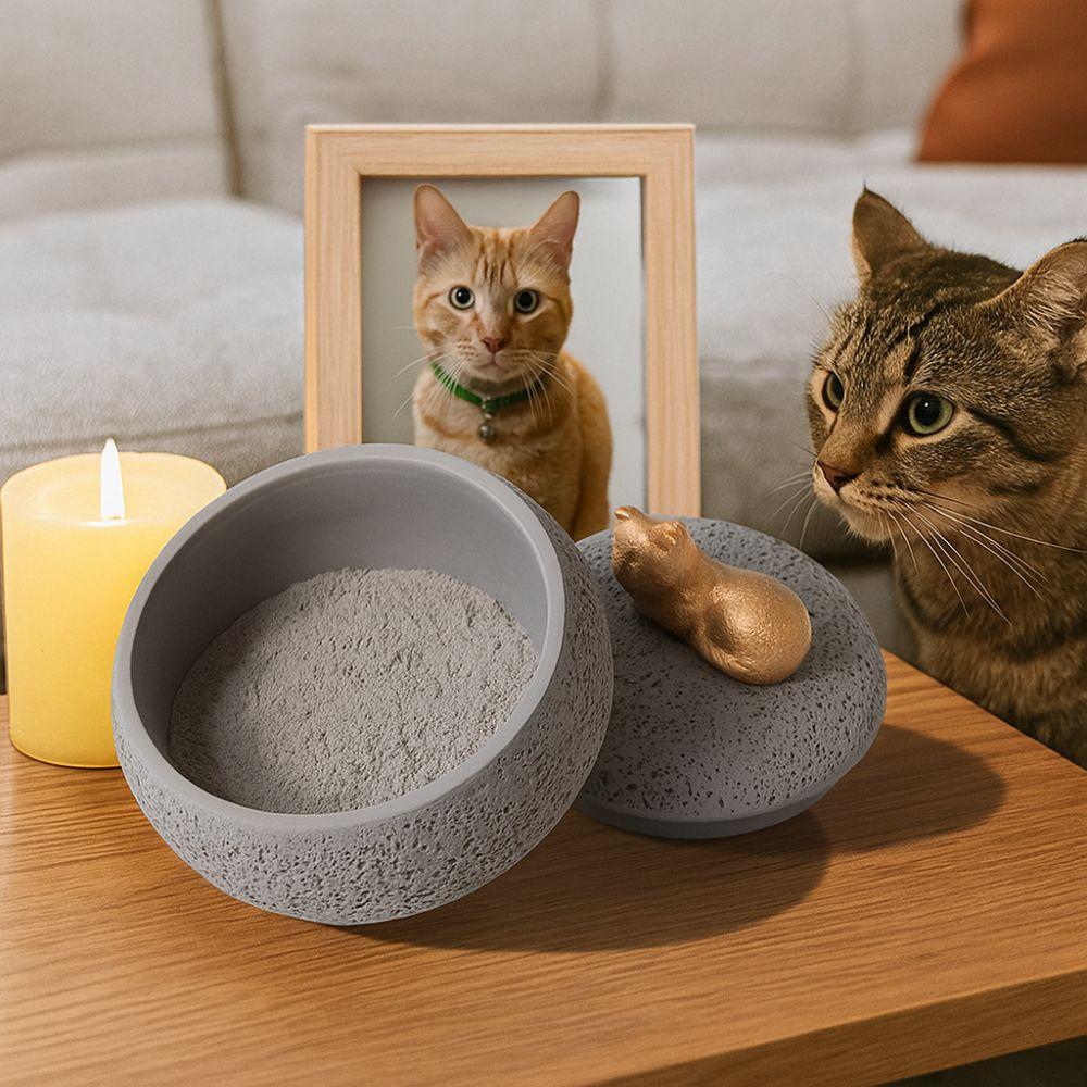 Пылезащитная Мемориальная урна для питомцев Водонепроницаемые кремационные урны Портативный контейнер для праха питомца Подарок сочувствия