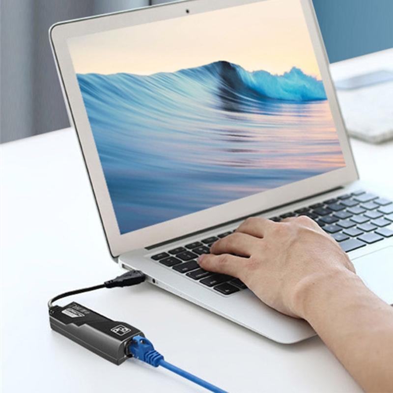 Конвертеры USB Type C в RJ45 Ethernet 100/1000 Мбит/с для ноутбуков и планшетов с высокой скоростью передачи данных