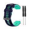 For Garmin Forerunner 735 XT 230 235 235lite 620 630 Approach S20/S5/S6 Watch Strap Two-Color Silicone Strap
