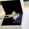 Musla Design Luxurious 925 Sterling Silver Ring with Sweet Star Meteor Design Perfect for Daily Wear and Hot Gift