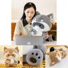 Adorable Stuffed Toy Raccoon For Girls Ideal For Night Market And Arcade