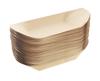 Тарелка-лодка Nakamura Takoyaki для коммерческого использования, 50 бамбук, сертифицированная FSC, шт., 210 мм, одноразовая, целлюлоза, бумага,