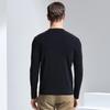 Antonio Men's Machine Washable 100% Fine Wool Crewneck Sweater