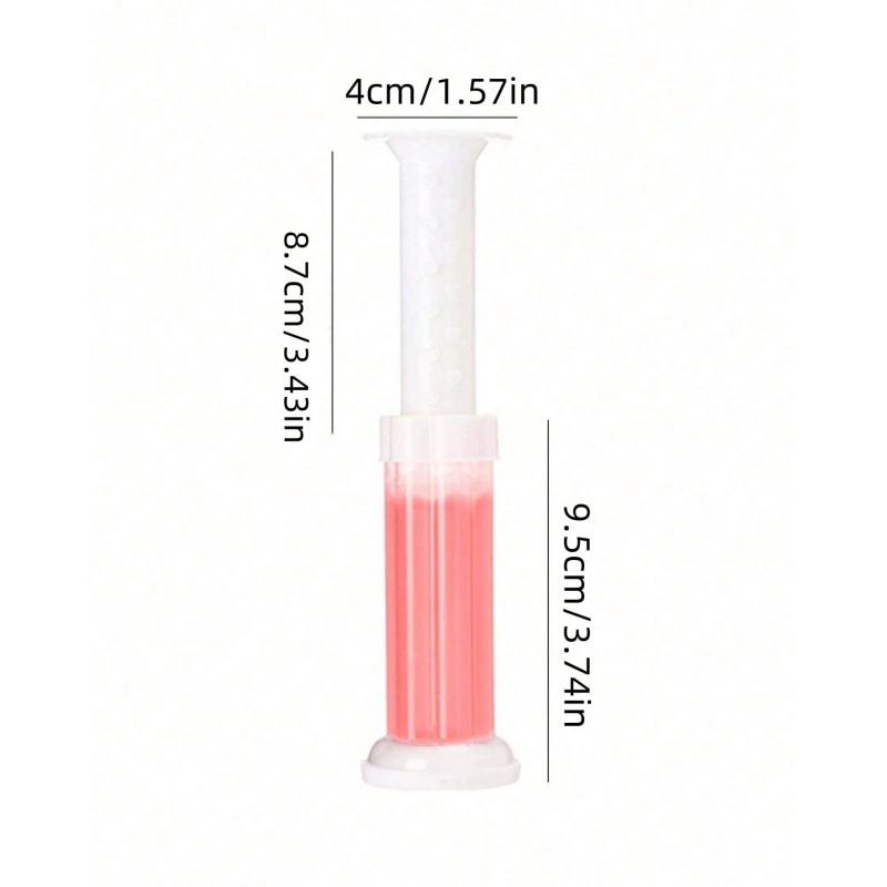 3Pcs Toilet Cleaner Gel Fresh Flower Aromatic Drain Toilet Cleaning Detergent Air Freshener Remove Odors Home Bathroom Tools