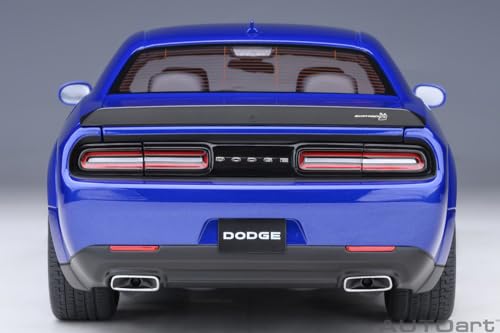AUTOart 1/18 Scale Dodge Challenger R/T Scat Pack Widebody 2022 Indigo Blue/Metallic Blue Finished Model