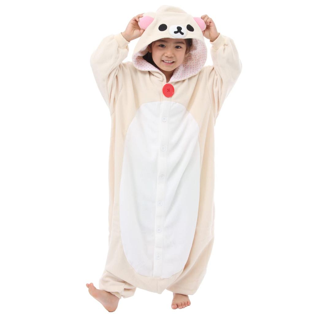 Флисовый кигуруми SAZAC, Корилаккума, Детский размер, RAX-035H, 130 см