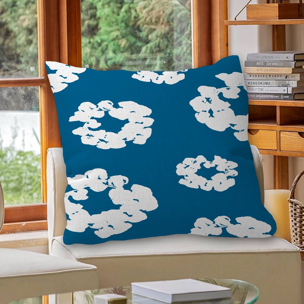 Роскошный D-Деним T-Tears Наволочка Подушка-игрушка для дивана автомобиля Рождественский подарок 40x40см 45x45см