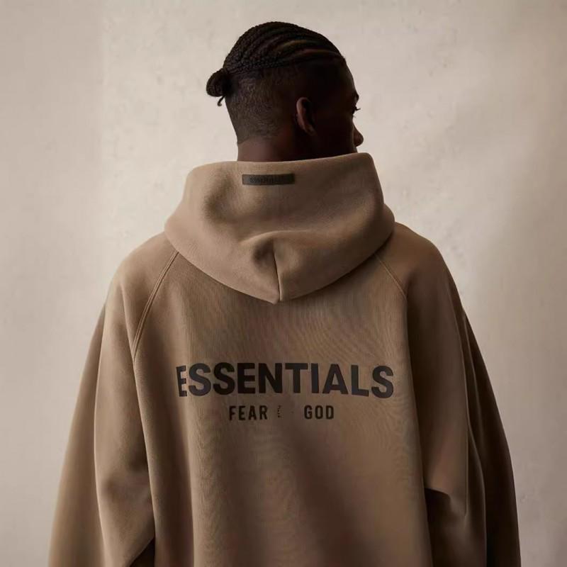 Mens Fleece-Lined Hooded Sweatshirt Casual Oversized Cotton Pullover Teens
