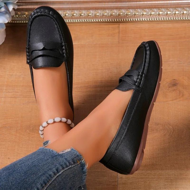 Балетки женские трикотажные эластичные мокасины женские неглубокие балетки мокасины слипоны одинарные туфли удобные рабочие туфли