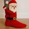 Yousheng 3D Knit Animal Socks Winter Warm Thick Socks with Santa Xmas Tree Animal Hug Socks Christmas Gifts for Kids And Adults