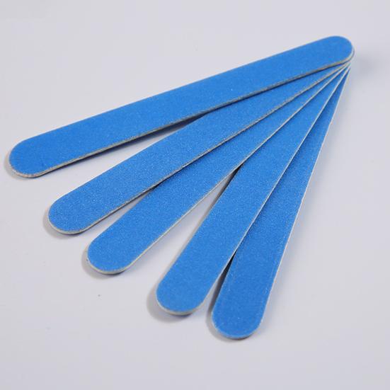 20/100Pcs 100/180 Grit Wooden Nail Files Compact Portable Multipurpose DIY Disposable Nail Files Manicure Tool Set