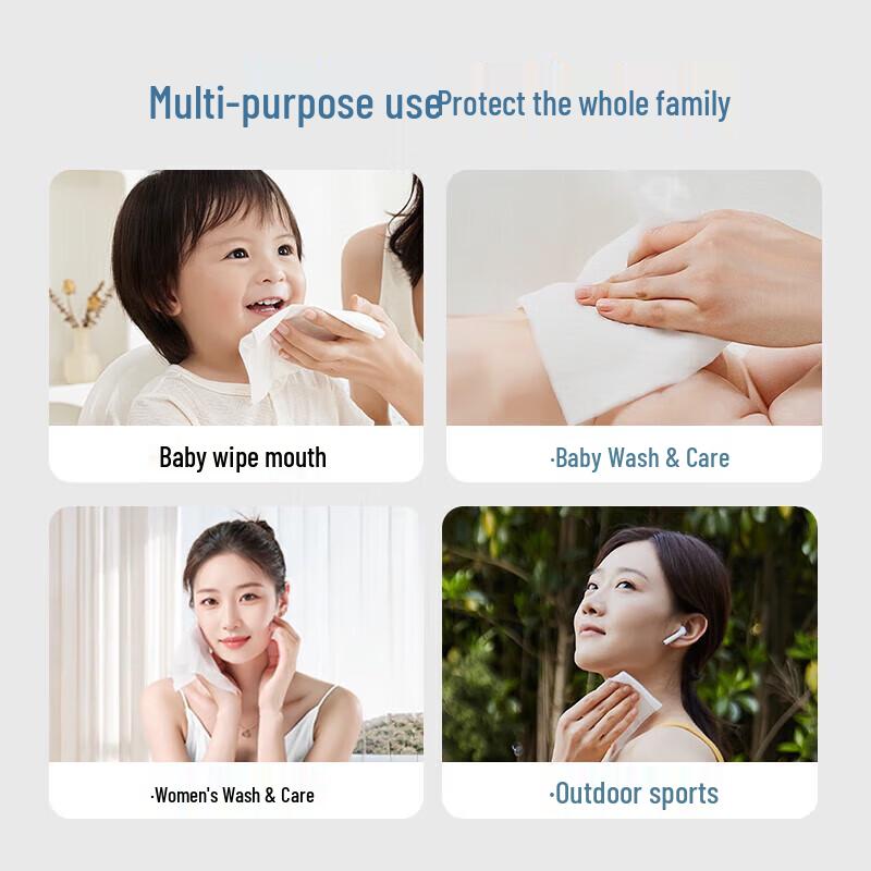 Мягкие салфетки DeYou Baby из чистого хлопка