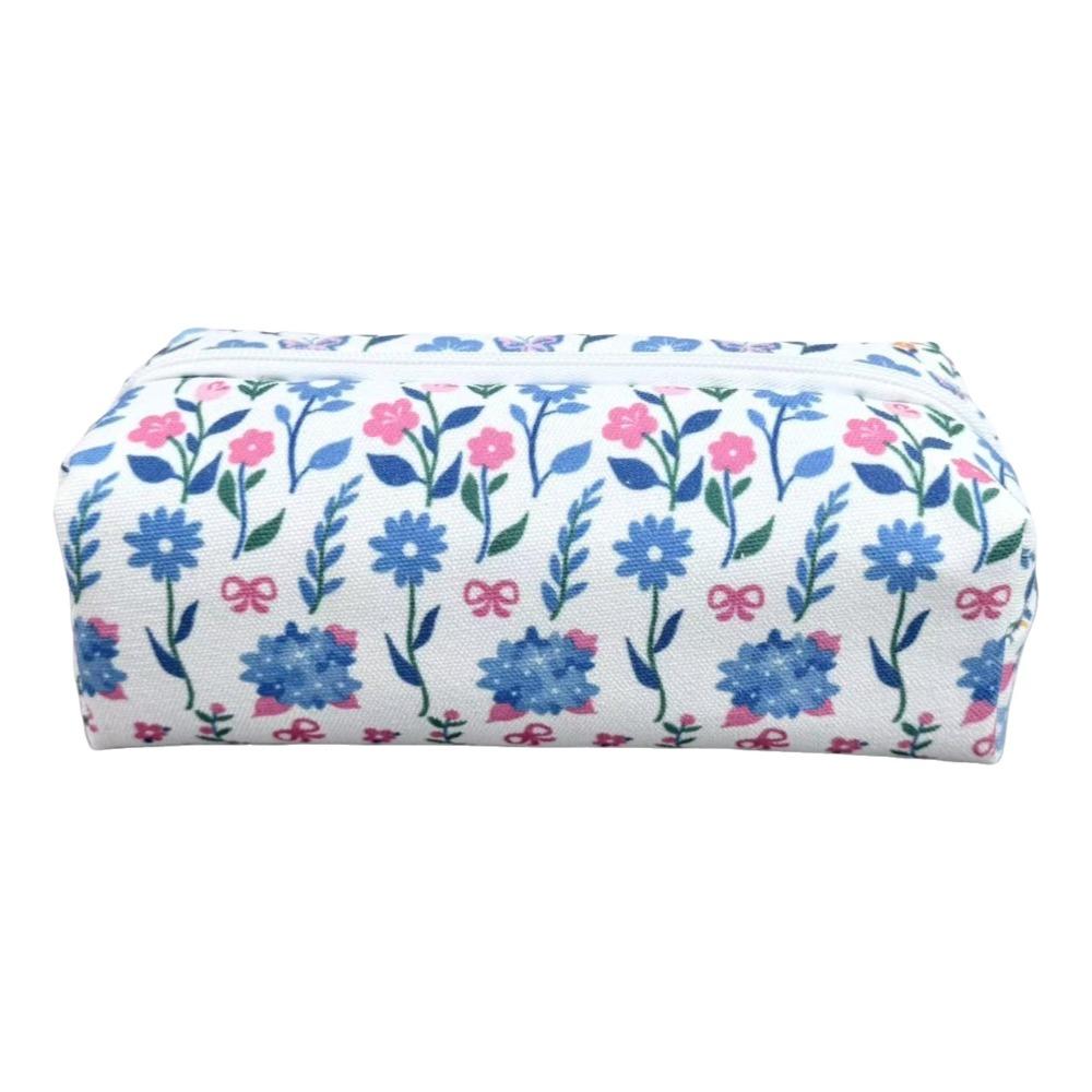 Flower Stationery Bag Large Capacity Pencil Case High Quality Stationery Organizer  Gift