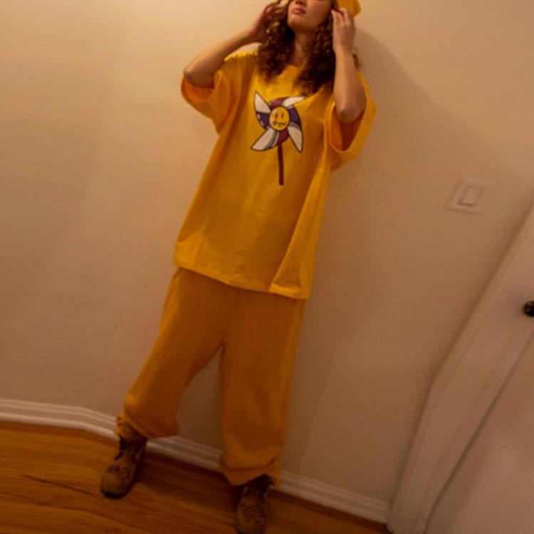 Drew House Pinwheel T-shirt 'Golden Yellow' Men's DR-SS22-151