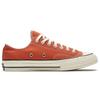 Converse Chuck 70 Venetian Rust Comfortable and Lightweight Low-Top Canvas Shoes Unisex Orange