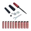 Rubber Sanding Drums Kit Sleeves Tools Handheld Drum Universal Spindle Sander