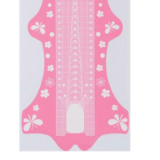 Руководство по кончикам ногтей, красивая прозрачная шкала, универсальная наклейка для формы ногтей, наращивание ногтей, держатель для бумаги, инструмент, форма для наращивания ногтей, аксессуары для красоты