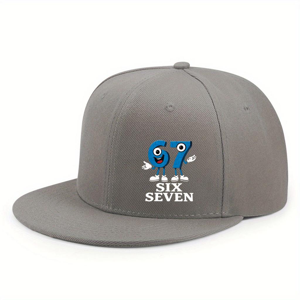 Casual 67 Six Seven 6-7 Funny Italian Golf Hat Men Women Snapback Cap Daily Travel Gift Sun Caps