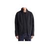 Solid Color Simple Comfortable Zip Jacket Men Jackets Black 81QP405-001