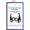 Car Front Fog Light Frame Bracket for Toyota CH-R 2021 2022 2023 No Drilling Required with DRL Housing