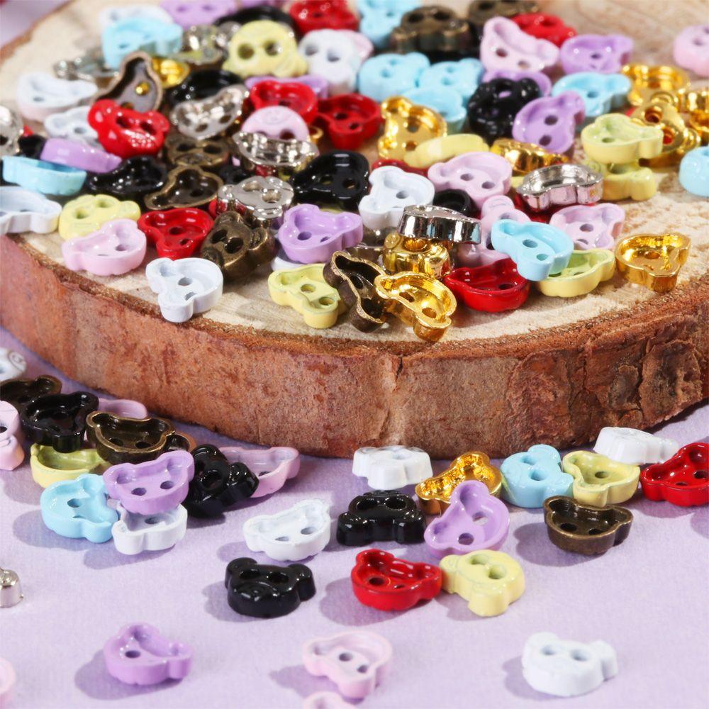 5 мм Craft Dollhoues Миниатюрная одежда Швейные пряжки Мини-пуговицы DIY Кукольная одежда Металлическая пряжка