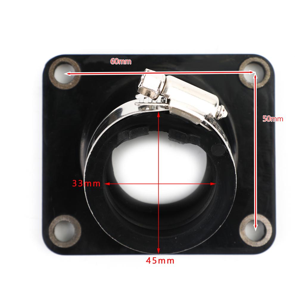 Carburetor Intake Manifold Boot For KAWASAKI KX60 1988-1989, 2000-2002