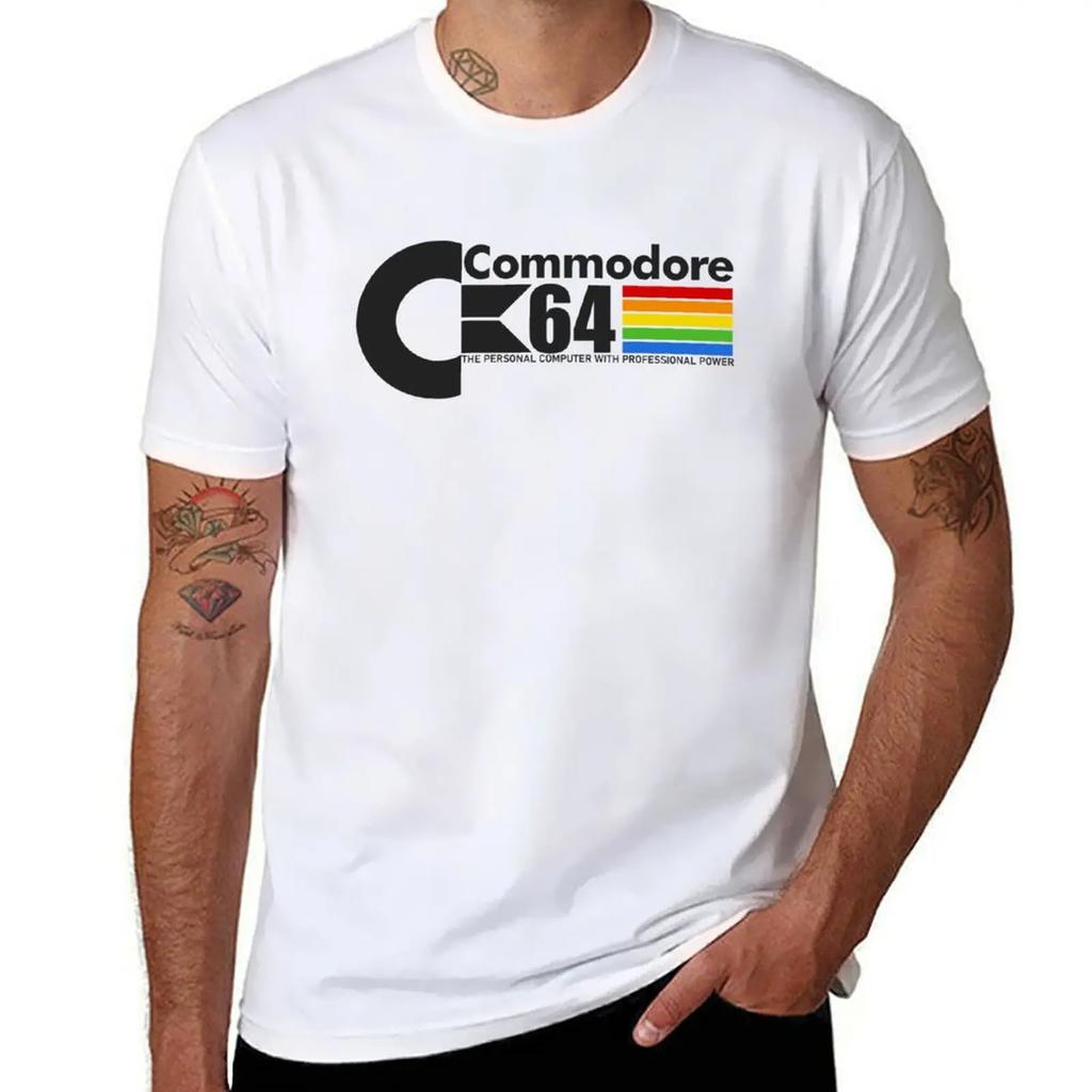 Commodore 64 Logo T-Shirt essential t shirt Aesthetic clothing shirts men graphic