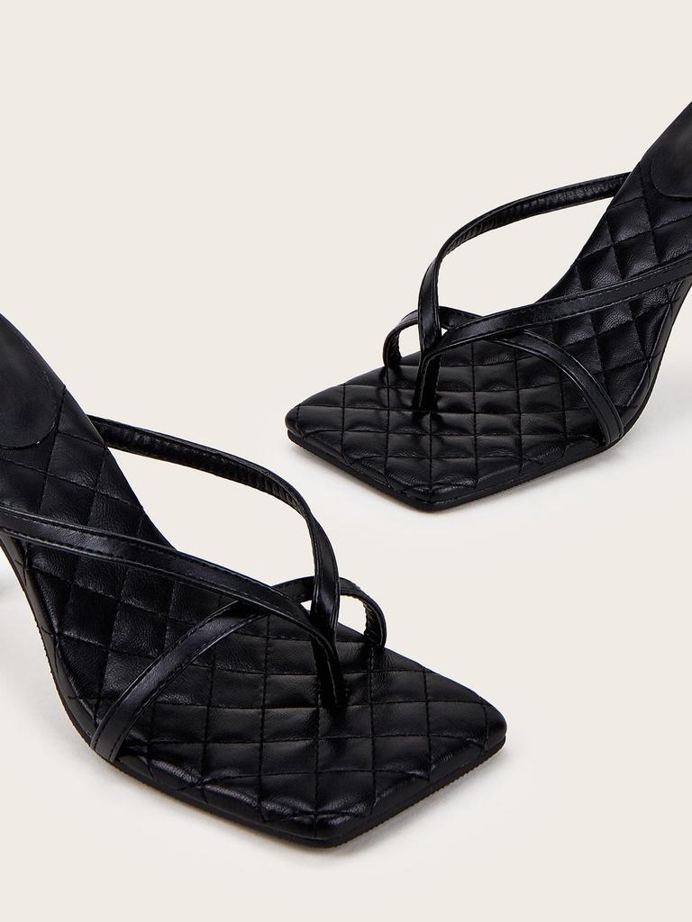 Женские босоножки на шпильке и шлепанцы Plus Size 2025 - Сексуальные туфли на высоком каблуке для Европы и Америки