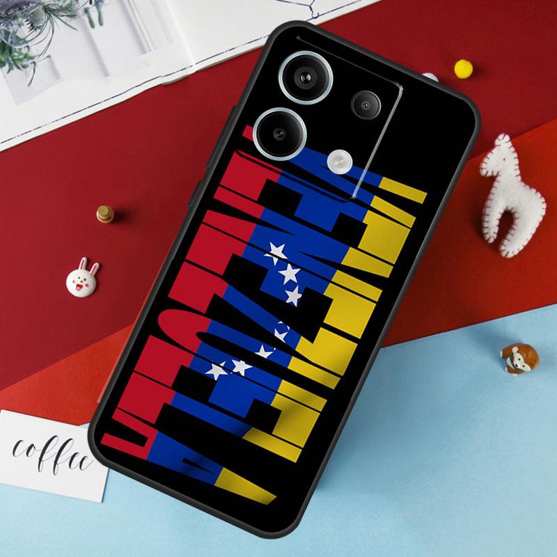 Чехол с изображением флага Венесуэлы и герба для Xiaomi Redmi Note 13 12 11 8 9 10 Pro Note 12S 11S 10S Redmi 12 10C 12C 13C