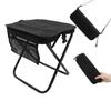 NEW Folding Folding with Integrated Storage Folding Chair with Adjustable Shoulder More Stable for Outdoor Simple Outdoor Cherry Blossom Instruction