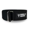 GORILLA SQUAD Premium Nylon Belt for Weight Training and Size Black Self-Locking Lifting, L,