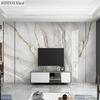 Modern Wallpaper Light Luxury Golden Marble Landscape Mural Background Wall Decor Living Room Bedroom Home Decor