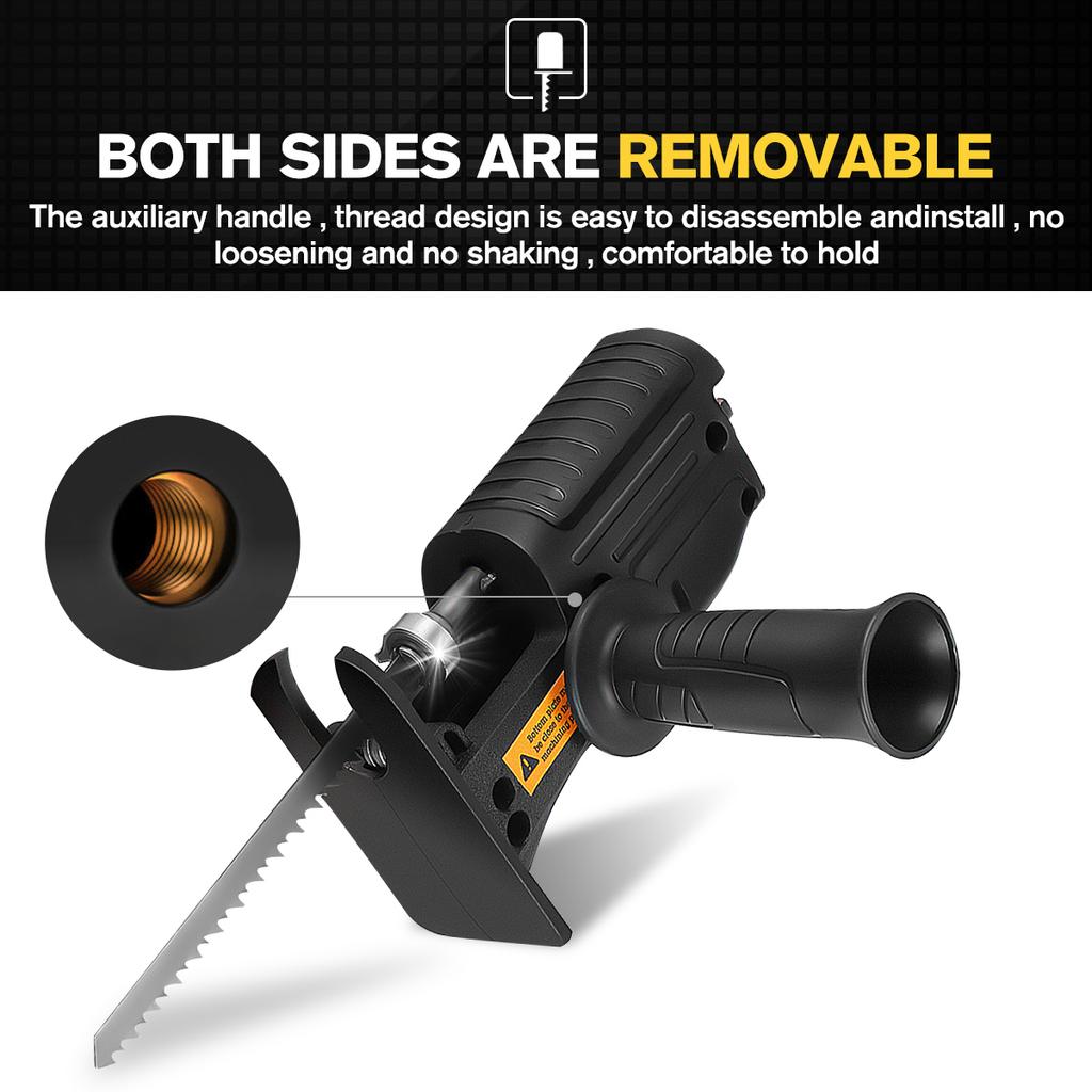 Сабельная пила Электроинструмент Сабельная пила Резка металла Инструмент для резки древесины Насадка для электрической дрели с лезвиями