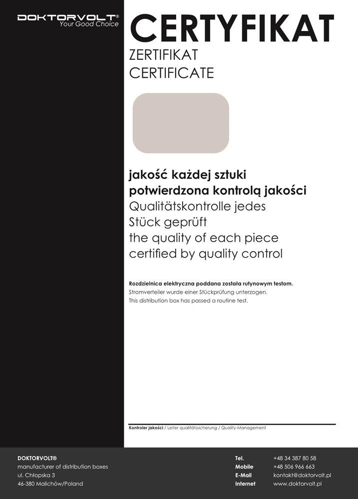 Rozdzielnica Wisząca Skrzynka Prądowa Mdv 16A 2X230V Schuko Erbetka
