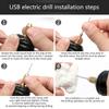 Ручная Мини-Электродрель DIY USB Инструмент для Ювелирных Изделий из Эпоксидной Смолы, Деревообработки, Гравировальная Ручка