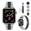 Металлический ремешок для Apple Watch Ultra 3 49 мм 111 10 9 8 7 6 5 4 SE 45 мм 41 мм 44 мм Браслет из нержавеющей стали iWatch 10 46 мм 42 мм Ремень