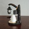 Hand-Painted Halloween Lamp Cell Battery Operated Desktop Ornament Light  Book Club Gift